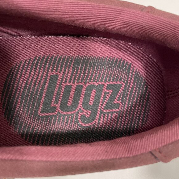 (NEW) LUGZ "Spell" Women's Non Slip Rubber Sole Slip On Loafer, Burgundy - 11 - Picture 5 of 12